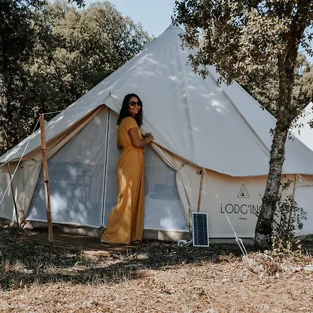 Luxury tent Lodg'ing Nature Camp Luberon Saint-Michel-l'Observatoire