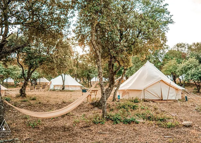 אוהל מפואר Lodg'ing Nature Camp Luberon Saint-Michel-lʼObservatoire
