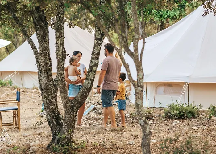 אוהל מפואר Lodg'ing Nature Camp Luberon Saint-Michel-lʼObservatoire